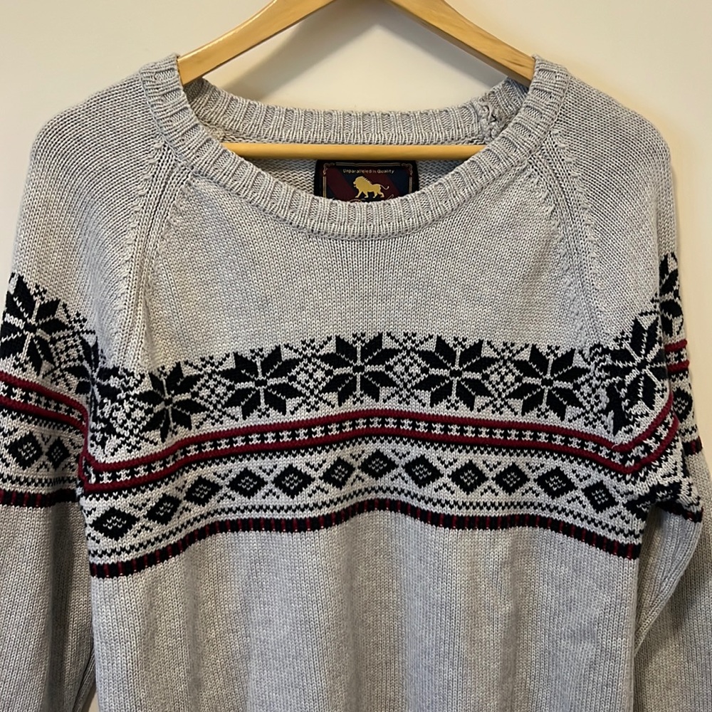 Euc roush New York knit sweater, men’s sz large